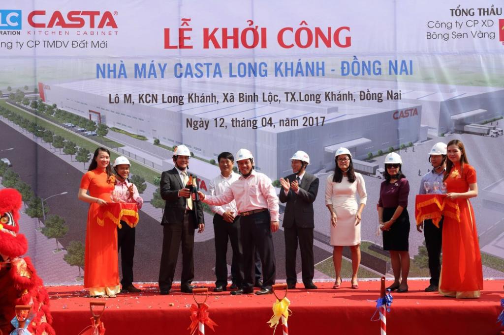 Dân trí - Khởi công nhà máy sản xuất tủ bếp hiện đại nhất Đông Nam Á